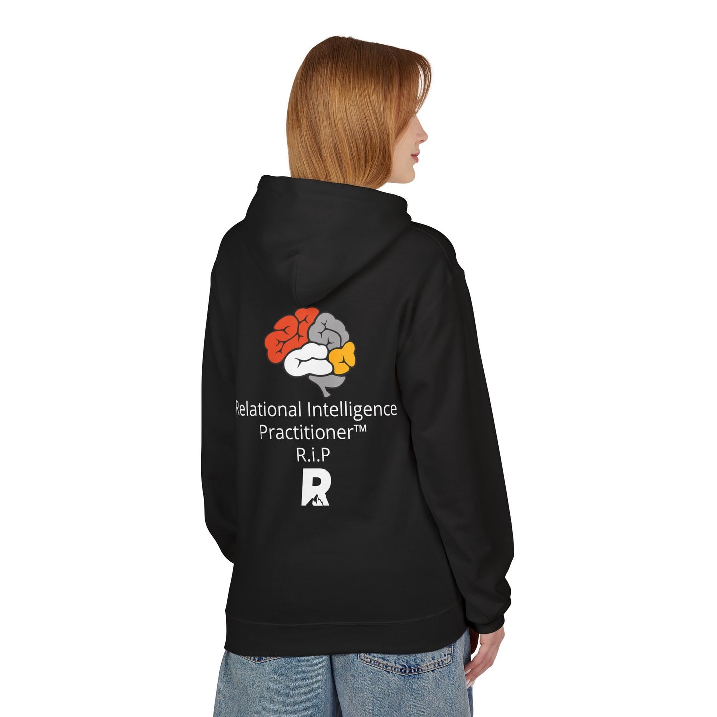 WARNING! May Talk about Nuroscience R.i.P Unisex Midweight Softstyle Fleece Hoodie