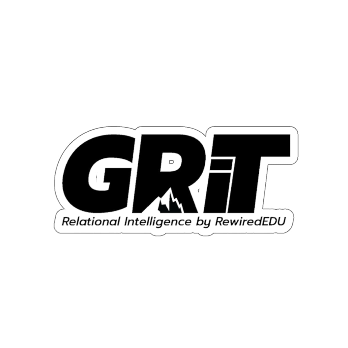 GRiT Die-Cut Sticker - Rewired Edu™